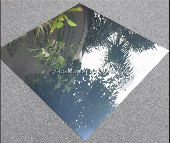 High Reflective Anodized Polished Bright Aluminium Mirror Sheets