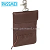 personalised golf tee holder-leather case for scoreboard and pen