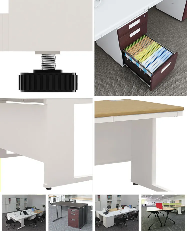 Modern Metal Office Computer Table Dimensions in China