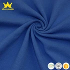 Stocklot 65% Polyester 35% Cotton Single Knitted Polo Shirts Pique Fabric