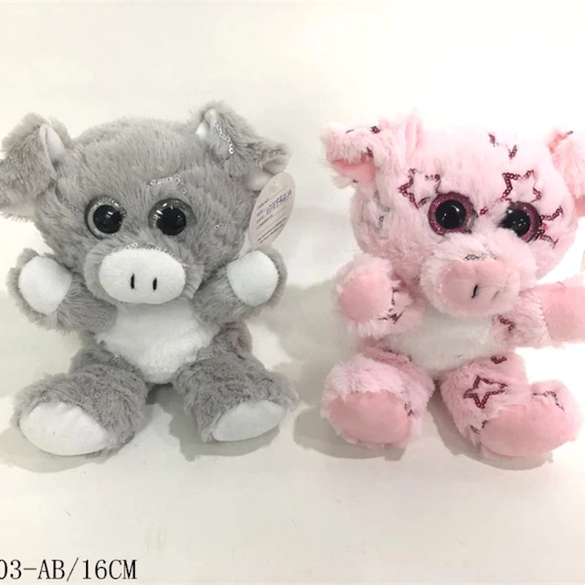 cute animal customized stuffed custom pink pig plush toy