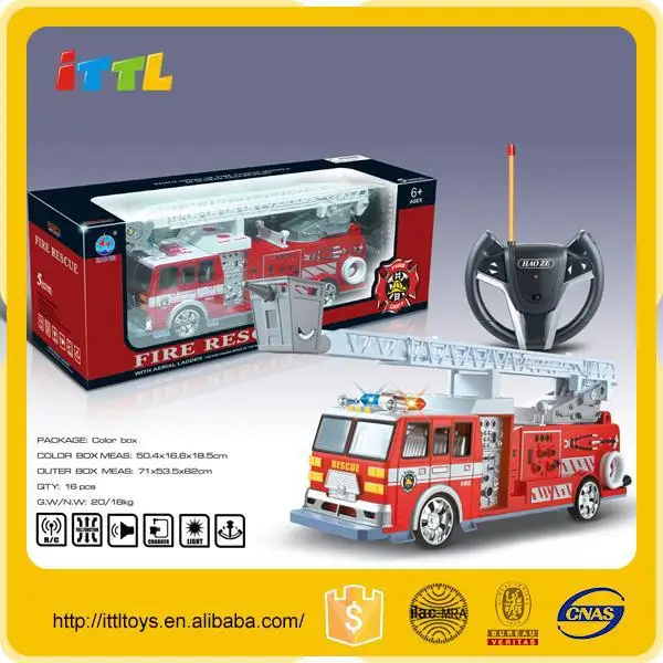 r/c new style electric toy car fire fighting car fire car toy