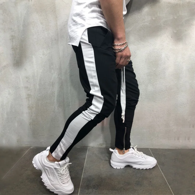 Casual pants tarck men skinny jogging pants fashion sportswear running trousers Drawstring Elastic pants sweatpants Side Strip, Colors
Casual pants tarck men skinny jogging pants fashion sportswear running trousers Drawstring Elastic pants sweatpants Side Strip, Colors