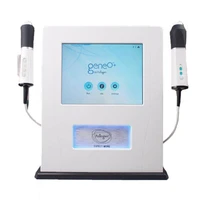 

Factory Price water oxygen facial skin deep cleaning Co2 Bubble skin tightening ultrasound RF with 3 handle Waesen machine