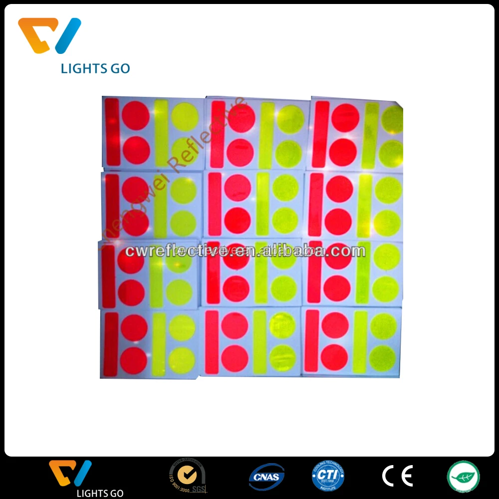 Colorful Reflective Safety Sticker for Bicycle Helmet.jpg