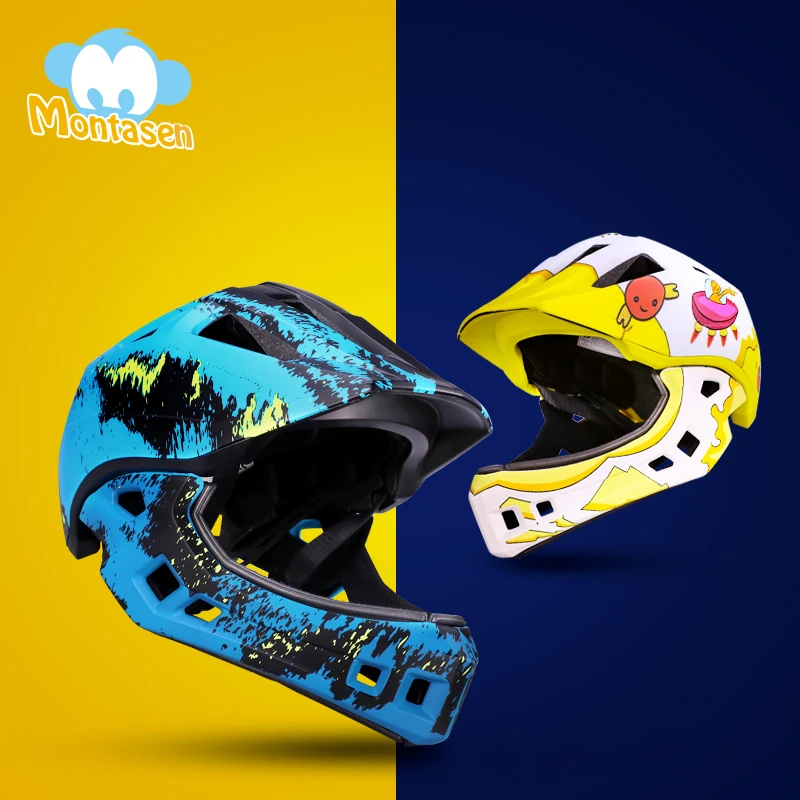 Retail Montasen Child Protective Helmet Full-face Safety Helmets Mutifuntonal Detachable Full-face and Falf-face
Retail Montasen Child Protective Helmet Full-face Safety Helmets Mutifuntonal Detachable Full-face and Falf-face