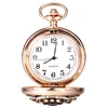2018 Top Popular Luxury Clock Brands Charm Women Vintage Pocket Watch Fashion Gold Plated Wrist Watch