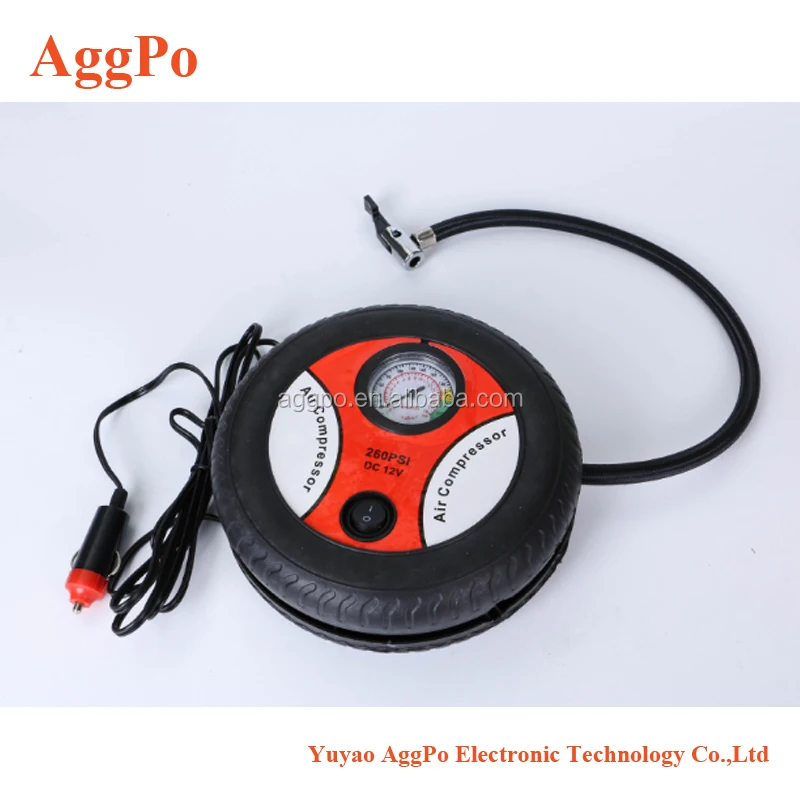 portable air compressor for auto tires