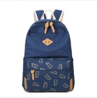 Canvas Backpack Women's Schoolbag Fashion Laptop Bag Student Shoulder Bag