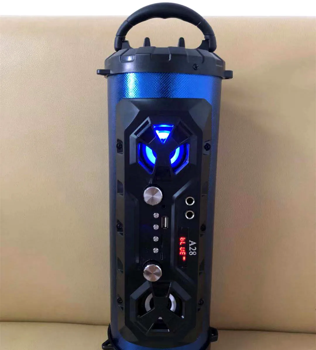 2019 deep bass subwoofer outdoor wireless car audio Bluetooths speaker with TF FM - ANKUX.COM