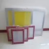 aluminum silk screen printing frame with mesh for textile screen printing