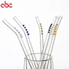 Glass Straws for Tumbler Cups and Mason Jars - Reusable Drinking Straw Keep Sipper Health