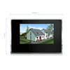 Eocnomy 7 inches touch screen plastic frame smart IP villa video intercom door phone