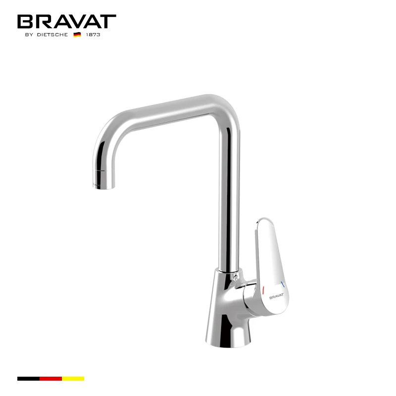 Chrome Plated Fitting Kitchen Sink Mixer Tap Lead Free F7111147c