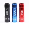 Promotional Custom 9 LED Flashlight Torch With Aluminum Body And Wrist Strap