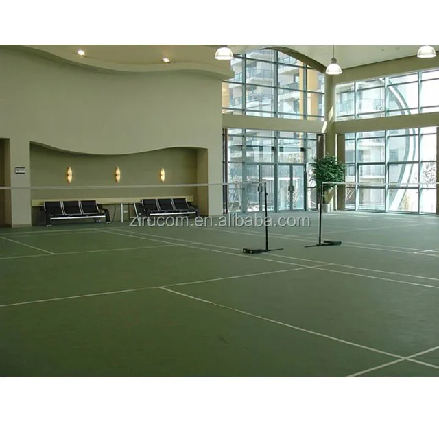 size of badminton court images