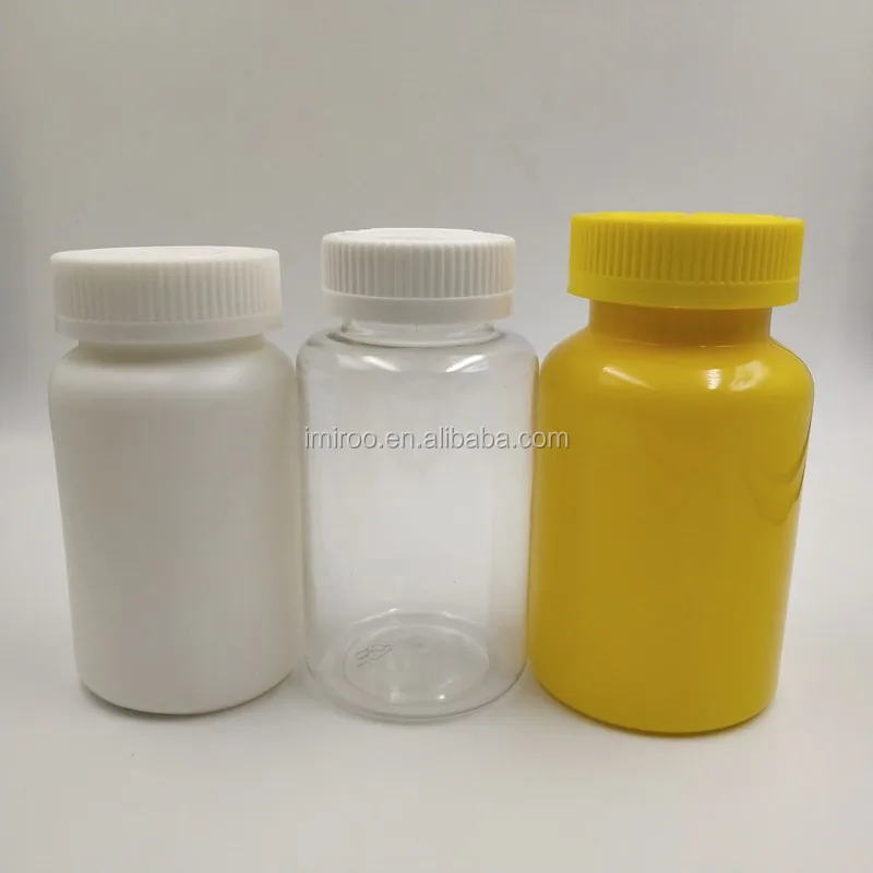 10ml 500ml Plastic Pill Bottles White Clear Amber Hdpe Pet