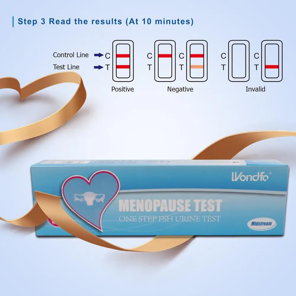 Wondfo One Step Fsh Follicle Stimulating Hormone Urine Midstream Test