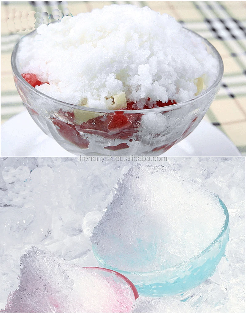 180kg/H Electric Shaved Ice Machine Crushed/Snow Ice Machine For Sale
