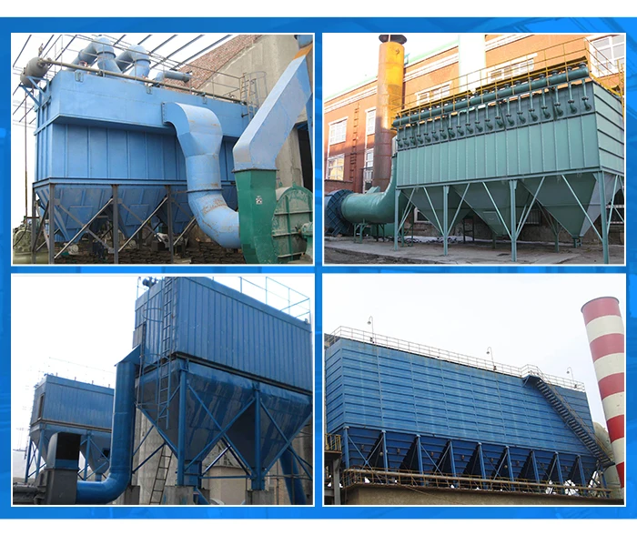 Cement Silo Top Industrial Baghouse Dedusting Filter