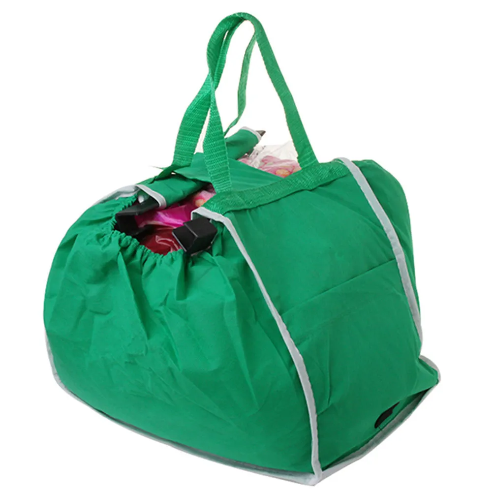 2PCS Fashion Zipper Non-Woven Fabric Picnic Bento handbag Shopping Storage bag Admission package Supermarket shopping cart bags