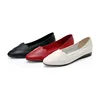 Fast delivery comfort leather women casual shoes ladies flat shoes