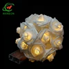 Battery Operated 20 LED Rose Flower String Lights for Wedding Valentine's Day Decoration