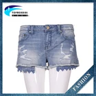 Women fashion washed hot shorts,girls short jeans pants