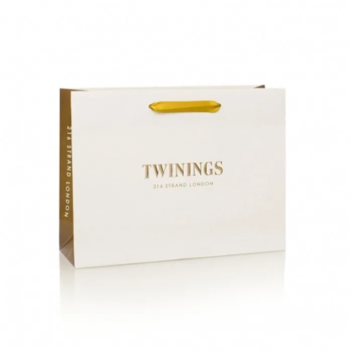 printing gift advertisement shopping white hand paper bag with