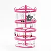 Wholesale Landing necklace candy holder toy Earring Organizer Jewelry Ring double sided metal display stand hanging display rack