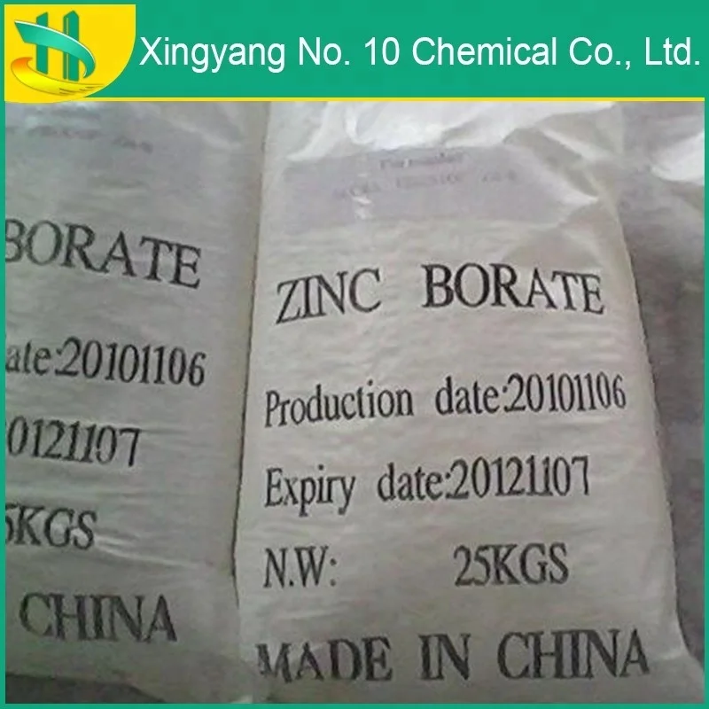 fire retardant 1332-07-6 zinc borate china supplier