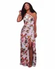 S8665 ladies clothing china hot miami style halter floral cut out dress
