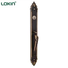 China factory new products 2018 luxury mortise brass door knob lock