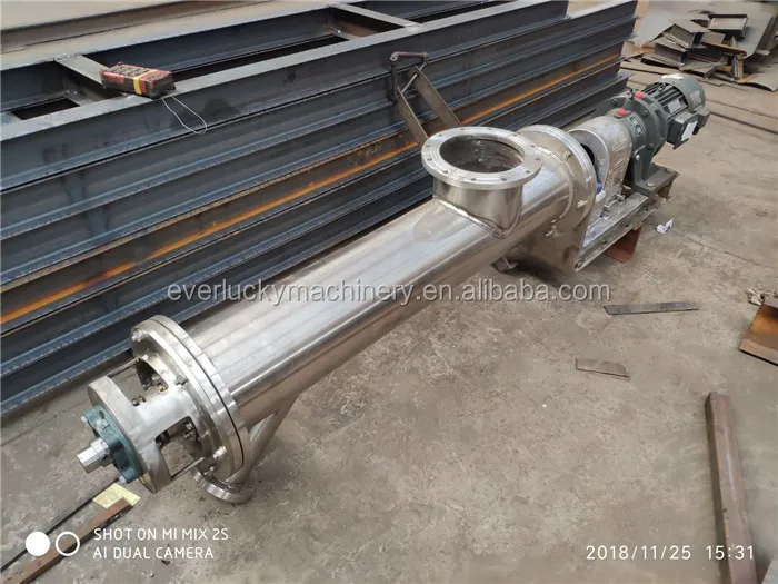 Stainless Steel Screw Conveyor Auger For Silo Cement