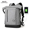 Fashionable MR6875 Waterproof Anti Theft USB Charging Backpack Laptop Bags with Luggage Locking Strap