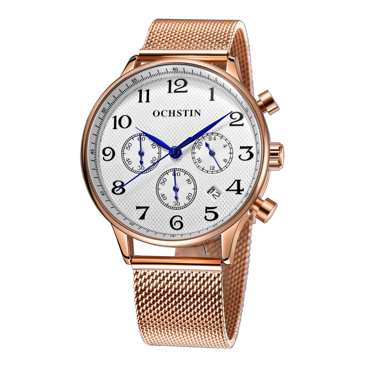 OCHSTIN GQ050D Top Brand New-Hot Men Wrist Watch Men Luxury Rose Gold Mesh Stainless Steel Wristwatch Slim Quartz Watch
OCHSTIN GQ050D Top Brand New-Hot Men Wrist Watch Men Luxury Rose Gold Mesh Stainless Steel Wristwatch Slim Quartz Watch