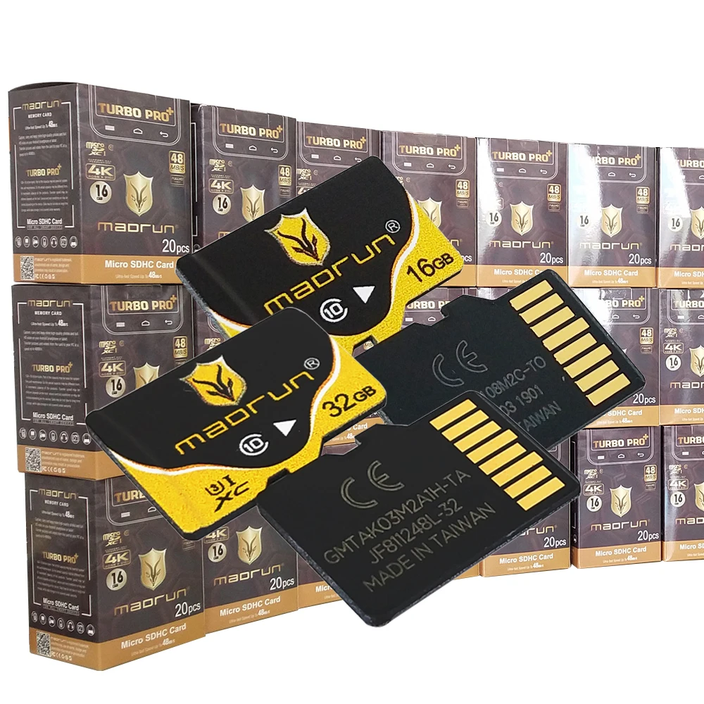 Wholesale Factory price madrun brand full capacity EVO Class C10 TF Flash Memory Card 32gb phone storage memory card
Wholesale Factory price madrun brand full capacity EVO Class C10 TF Flash Memory Card 32gb phone storage memory card