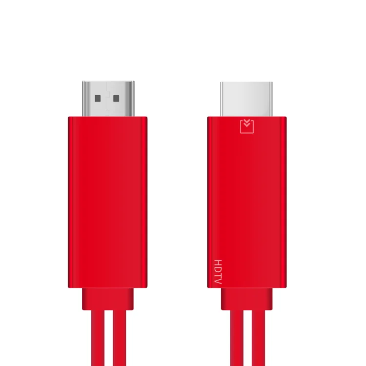 2019Laimoda Wholesale Oem woven Usb 2A Male Female Hdtv Adapter 2M Video av cable For hdmi to usb - ANKUX.COM
