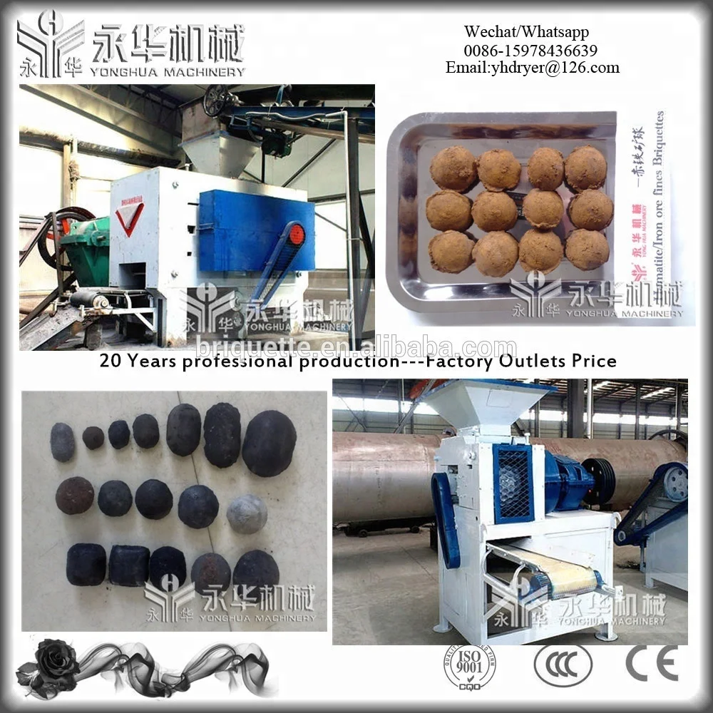 high efficient coal powder briquette making/powder press mould/hydraulic press refractory