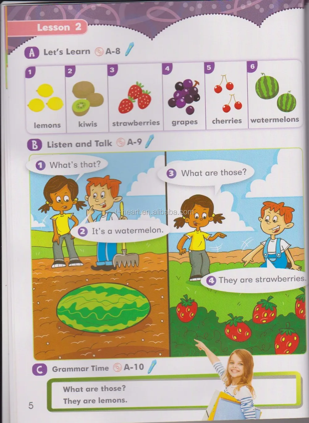 best quality amazed english learning talking book for 6-15 years