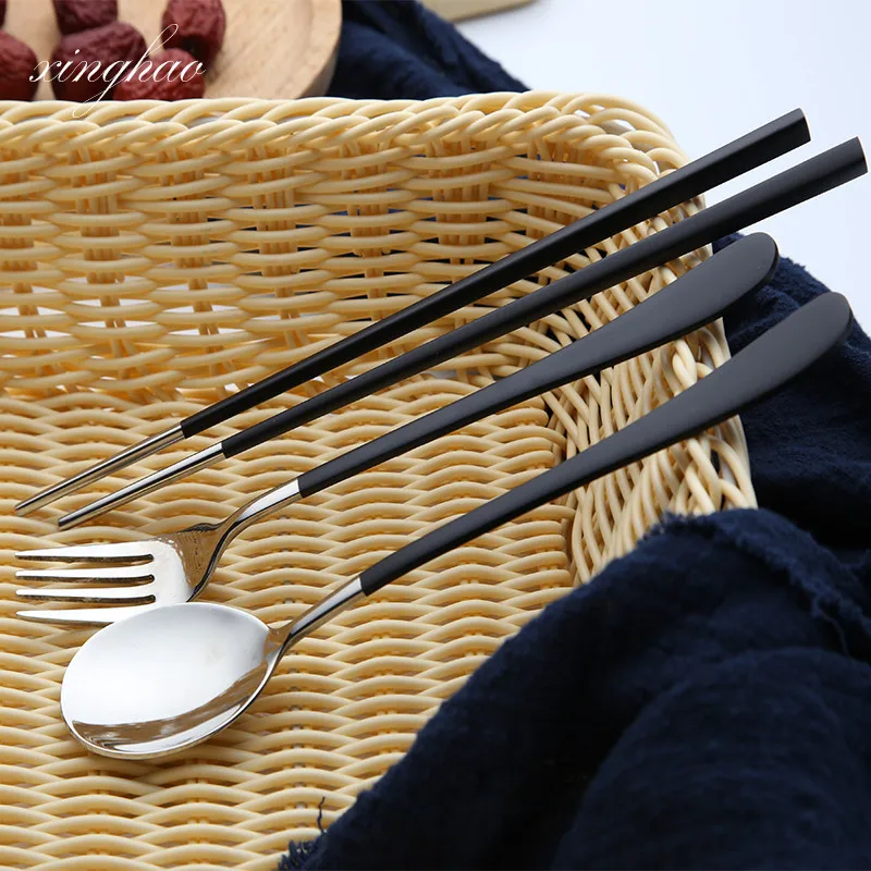 Korea Design Stainless steel 3 pcs cutlery set Spoon Fork Chopsticks set, Pink, blue, white, black
Korea Design Stainless steel 3 pcs cutlery set Spoon Fork Chopsticks set, Pink, blue, white, black