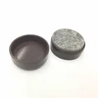 Felt Base Caster Cup Plastic Chair Furniture Caster Cups