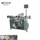 MT-220B Shanghai factory price full automatic pressed powder box bottom one side labeling machine