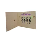 Beautiful Handmade Happy Birthday Musical Chip for Greeting Mika LED card