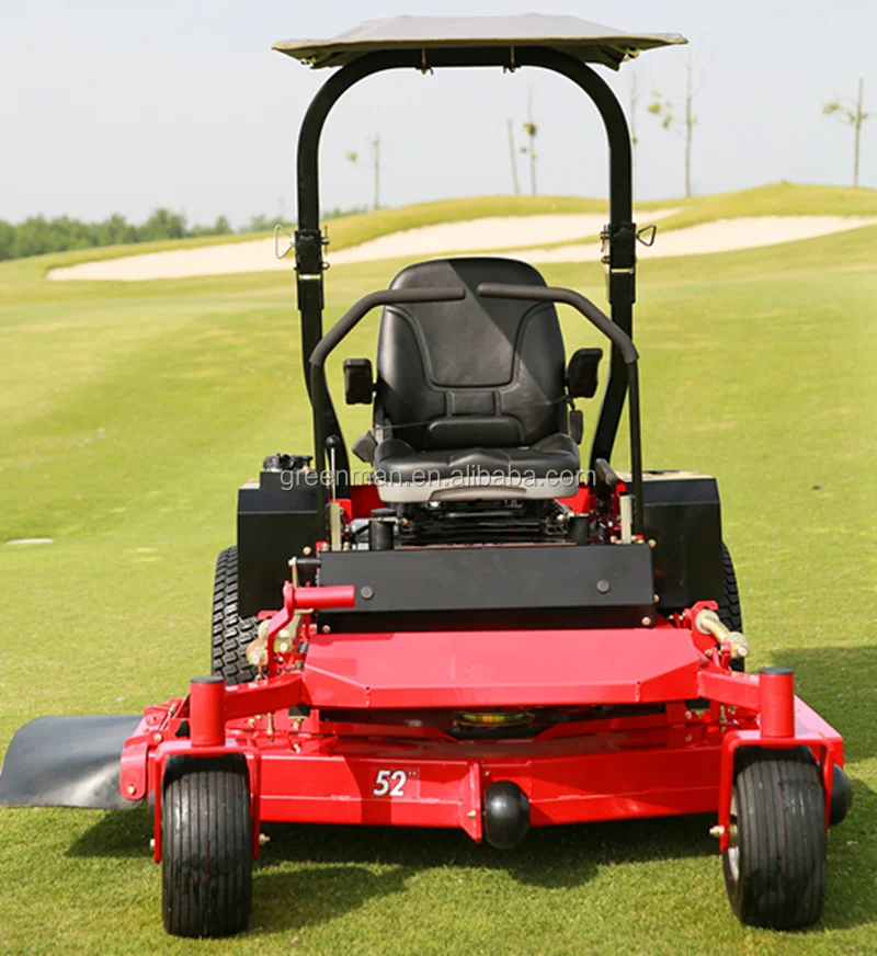 52" welded deck commercial ride on zero turn mower with B&S engine triple blade