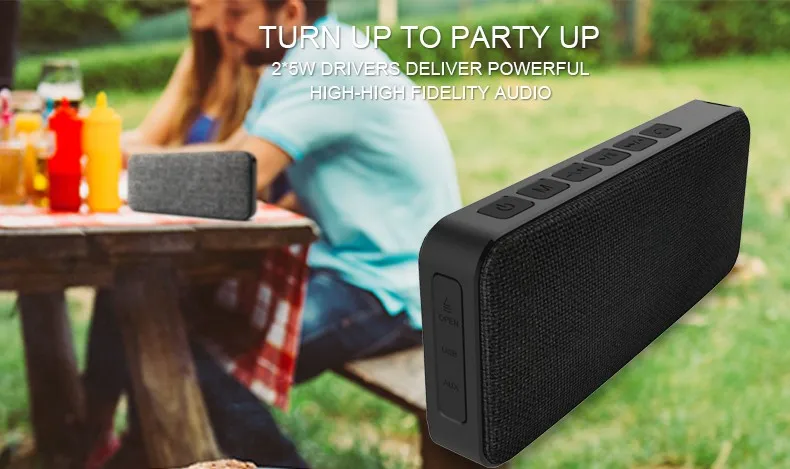 Hot Selling soundbar 10Watt wireless speakers bluetooth gadget RS600 - ANKUX Tech Co., Ltd