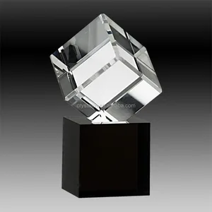 gifts & crafts cube engraved cube crystal 3d engraved cube 7,717