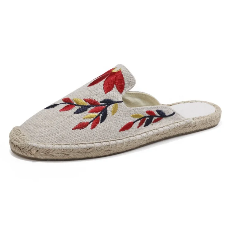 Wholesale factory embroidered espadrilles slippers fashion custom women espadrilles shoes, Beige,blue
Wholesale factory embroidered espadrilles slippers fashion custom women espadrilles shoes, Beige,blue