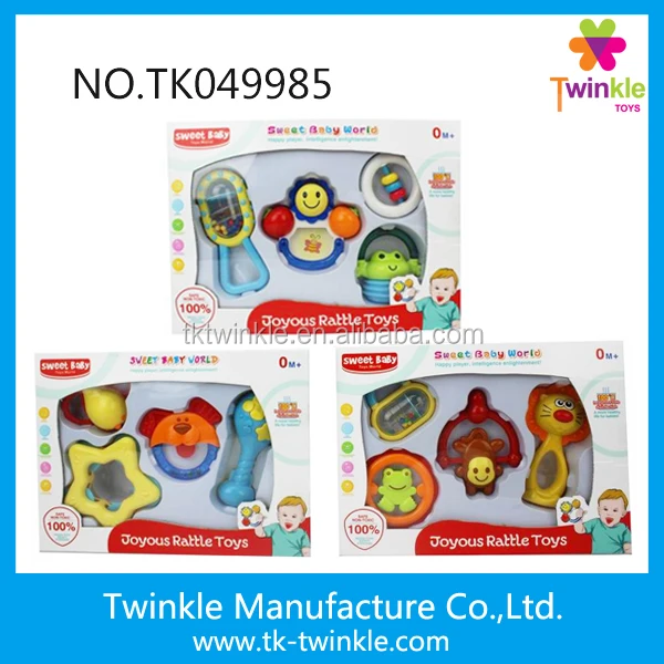 Twinkle toys baby rattle toy baby hand bell sets