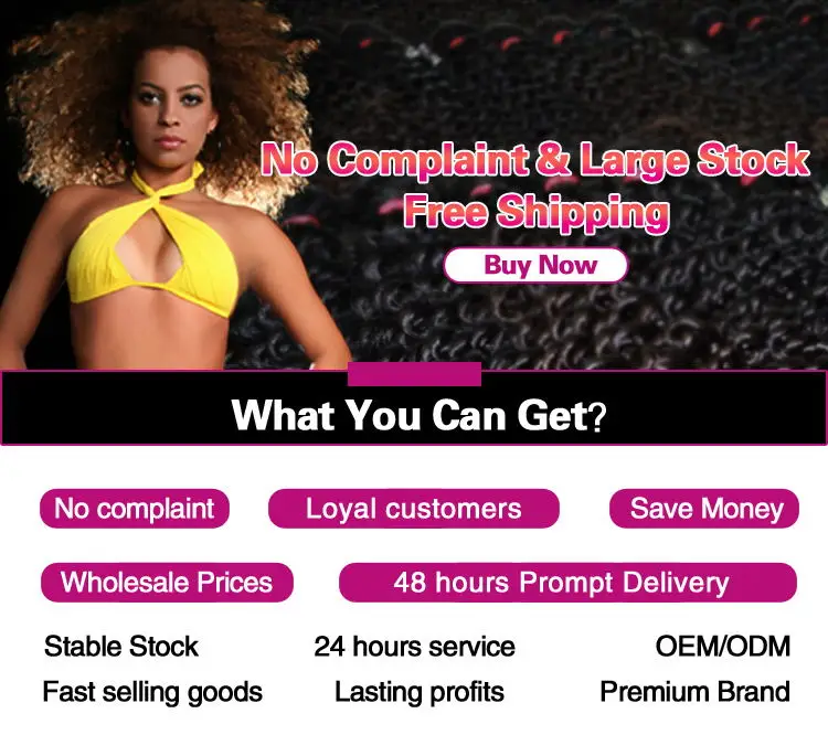 Fantasy Hair Top Quality Deep Wave Human Hair Weave Hair